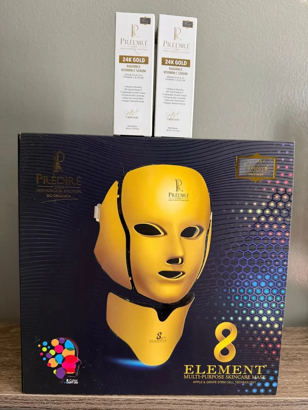 8 Element Skincare Mask + 2 Vitamin C Serums NEW